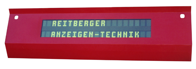 alphanumerische LCD-Großanzeige