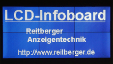 LCD Großanzeige