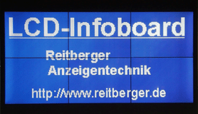 LCD Großanzeige